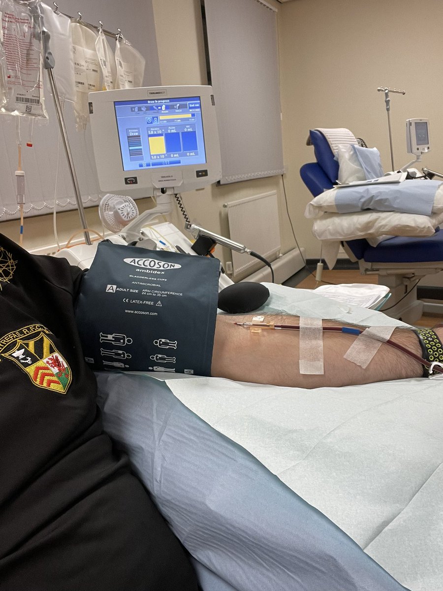 justin_banwell's tweet photo. Donation No 91. #savinglives #givingplatelets. @WelshBlood ππ»ππ©Έ https://t.co/2VDRaybtWB