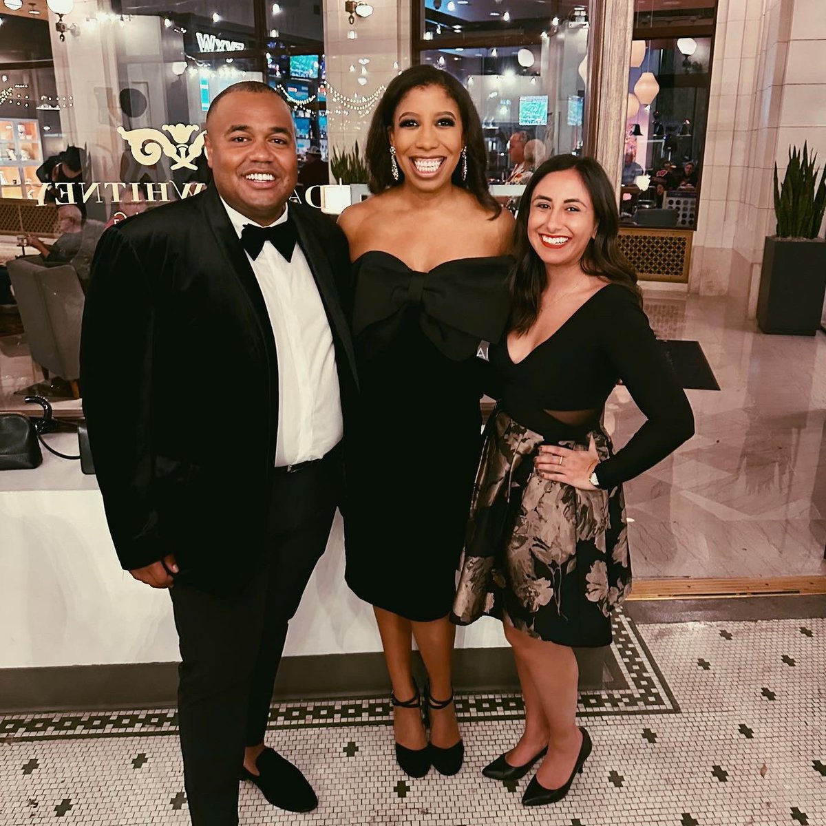 MariManoogian's tweet photo. Interrupting Election Day tweets for some wholesome content—congratulations @KimberlyLStokes &amp; @DexterCMason ❤️❤️! Grateful for both of you, and honored to be part of your special super secret engagement!

🎶 Now Playing: Let’s Get Married (feat. Rev Run) [ReMarquable Remix] 🎶 https://t.co/8WqpkC72a8