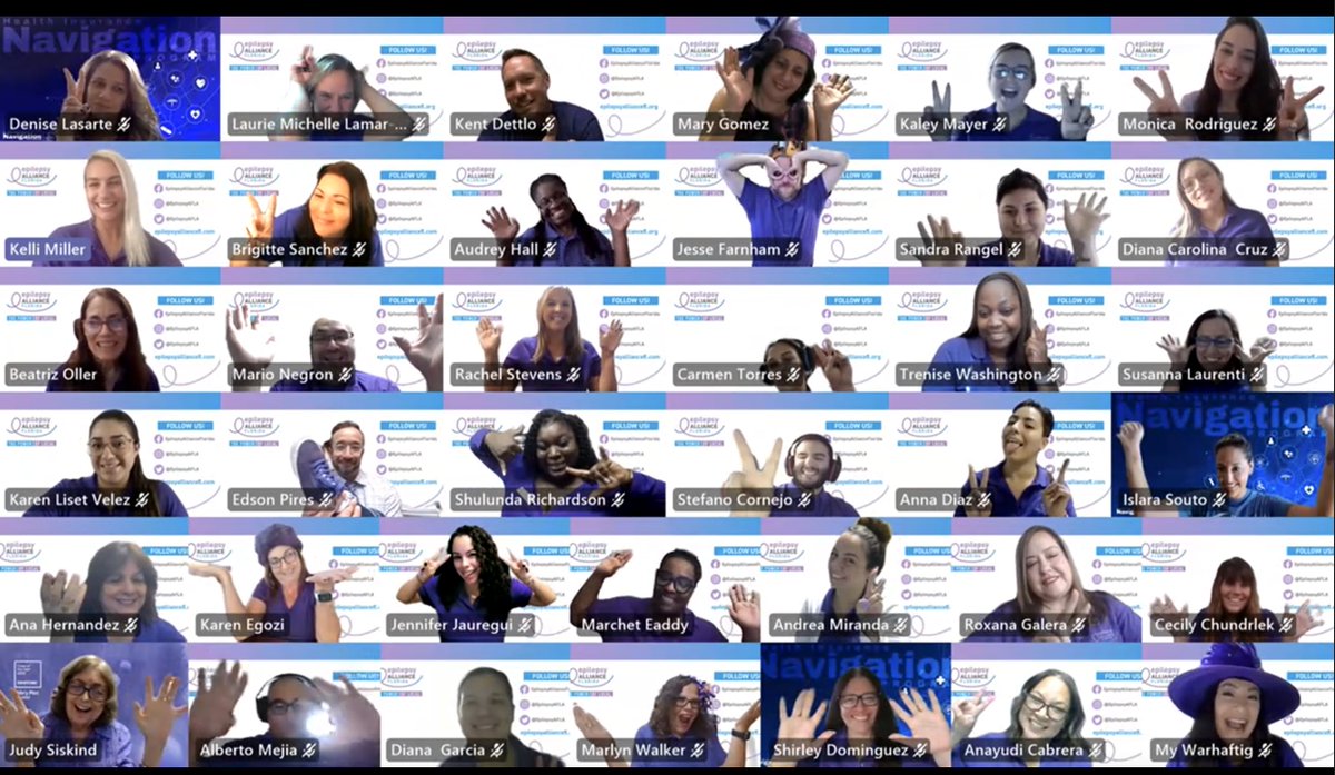 EpilepsyAFLA's tweet photo. The staff at EAFLA is popping out in purple for Epilepsy Awareness Month! Share your #popoutinpurple posts with us and show us how YOU raise awareness for epilepsy!
π
#popoutinpurple #shineyourlightonepilepsy #epilepsy #epilepsyawareness https://t.co/1W7OkEUDvw
