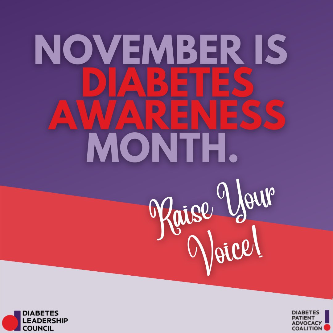 Give people with #diabetes a voice this #NDAM and all throughout the year by joining our friends at @DiabetesPAC as a DPAC advocate! Our community needs #lesstalkmoreaction, and you can make a difference! 📣 Become an advocate. bit.ly/DPACadvocate