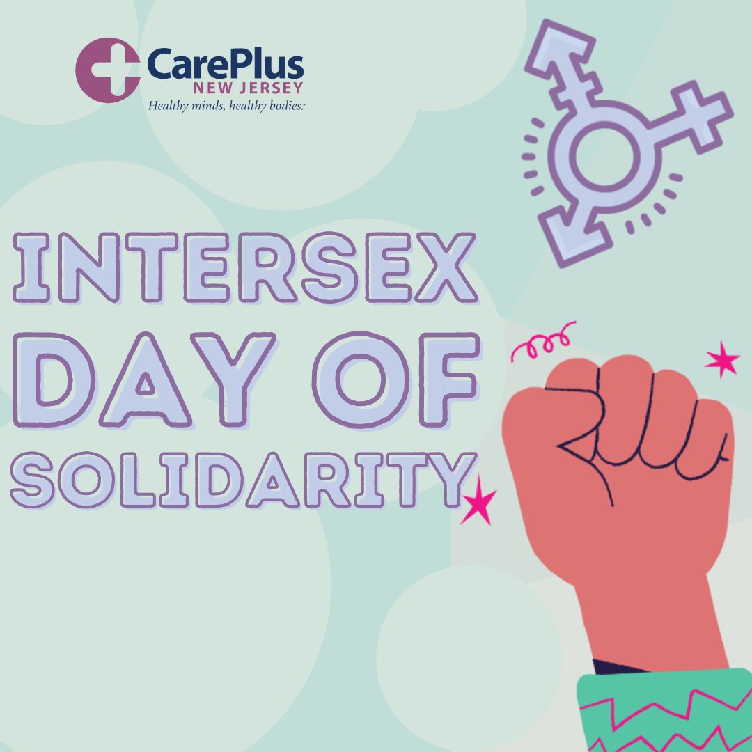 Let’s further spread awareness and stand with the intersex community. 

CarePlus NJ offers various support groups for youth and adolescents.  To learn more, visit CarePlusNJ.org/children-famil….