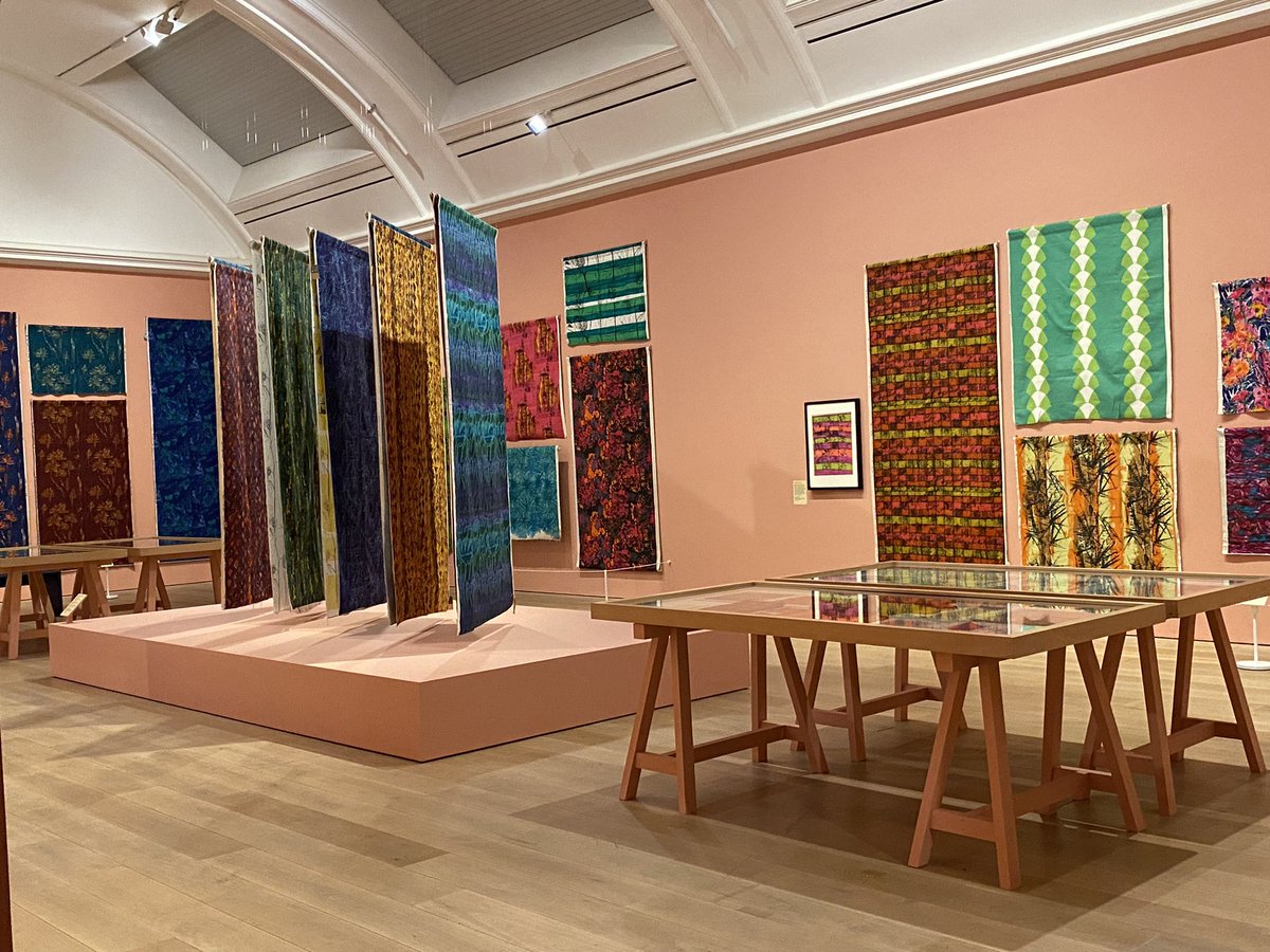 A joy to be on <a href="/BBCWomansHour/">BBC Woman's Hour</a> today with presenter  #NualaMcGovern discussing all things textiles and the work of the iconic #AltheaMcNish <a href="/WhitworthArt/">the Whitworth</a> #ColourisMine