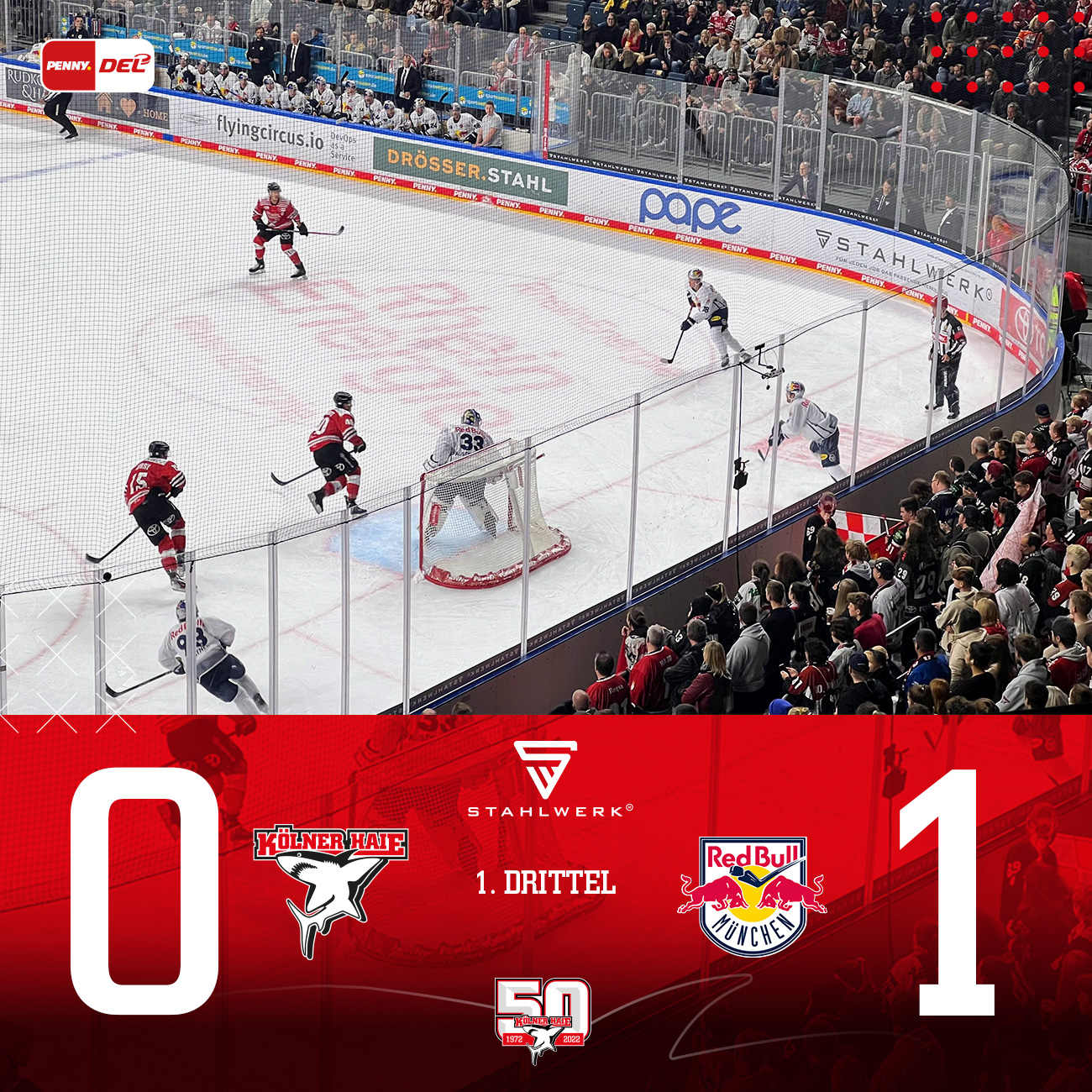Kölner Haie on Twitter "Nach 20 Minuten führen die Gäste. KECvsRBM