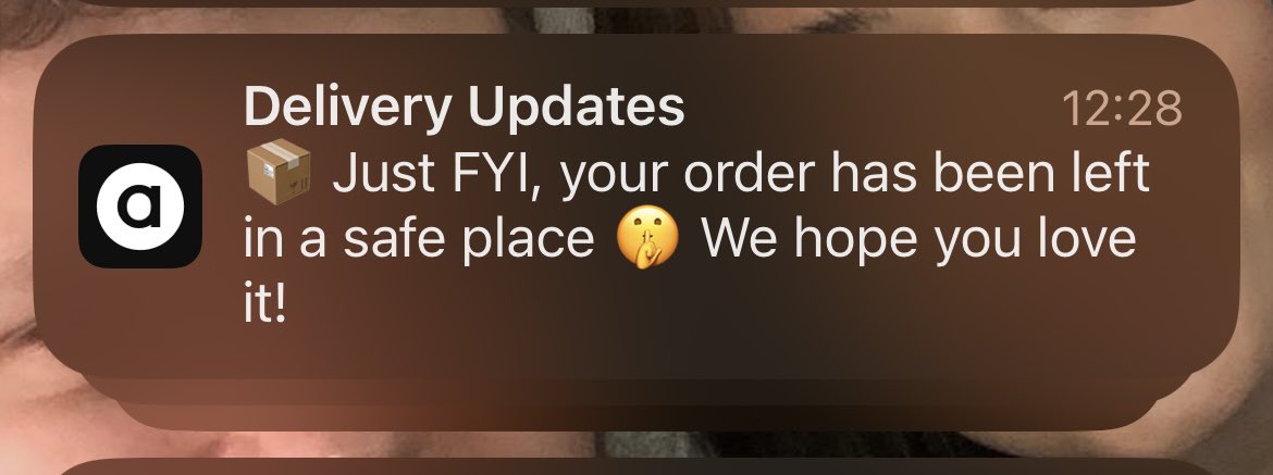 meglakin's tweet photo. @ASOS @ASOS_UK I was notified today that it was delivered and your site says it has been but your chat bot is saying it’s on the way https://t.co/8YNNBc8zJp