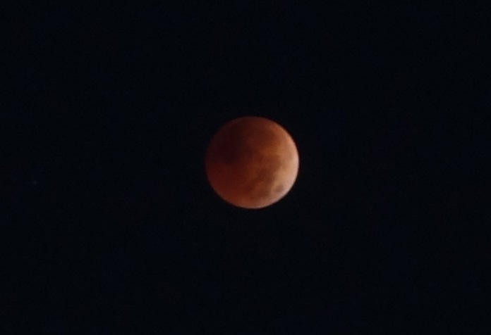 Scott_Stransky's tweet image. This morning's #lunareclipse from Boston.