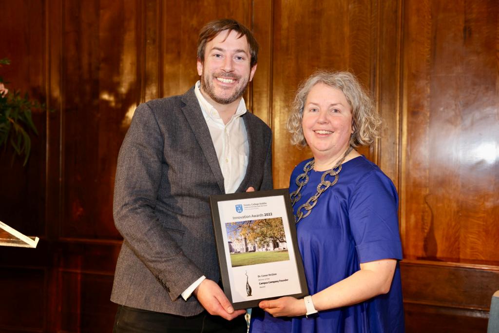 Trinity Innovation KnEx (@tcd_innovation) on Twitter photo Dr Conor McGinn <a href="/thebotmechanic/">Conor McGinn</a> <a href="/tcdengineering/">Trinity Engineering</a> wins the second founder award for his leadership role in founding <a href="/Akara_Robotics/">Akara Robotics</a>. Conor was successful in securing <a href="/EU_Commission/">European Commission</a> EIC funding for the company to deliver innovative robotic solutions in the healthcare space <a href="/Entirl/">Enterprise Ireland</a> Dr Conor McGinn <a href="/thebotmechanic/">Conor McGinn</a> <a href="/tcdengineering/">Trinity Engineering</a> wins the second founder award for his leadership role in founding <a href="/Akara_Robotics/">Akara Robotics</a>. Conor was successful in securing <a href="/EU_Commission/">European Commission</a> EIC funding for the company to deliver innovative robotic solutions in the healthcare space <a href="/Entirl/">Enterprise Ireland</a>