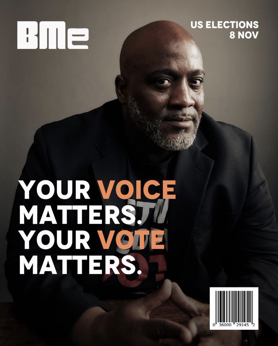 BMeCommunity's tweet image. We are citizens of America, endowed with the right to vote, and make crucial decisions about this country. 

The four pillars of Black L.O.V.E. are Live, Own, VOTE, and Excel because the emphasis on each of these points is critical to fulfilling black aspirations. 
🗳🖤🕛