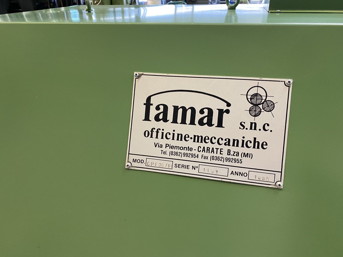 EmukMachines's tweet photo. #Famar #newcomer @EmukMachines Dreiwalzenrundbiegemaschine #forsale #byemuk https://t.co/7lwWx8XEcu