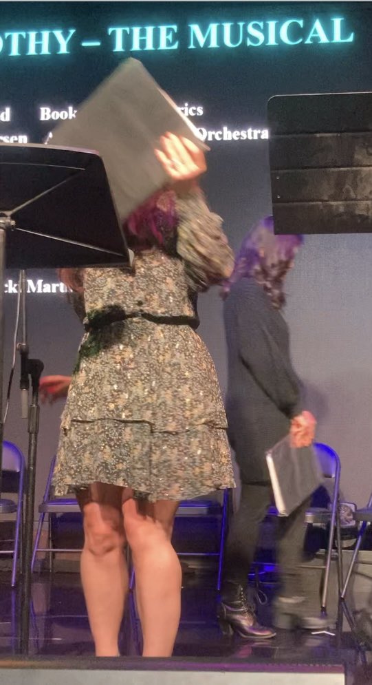 KeneeshaWilson's tweet image. Here are two screen shots of Lauren Han from video of the segment with Dorothy — The Musical.  I’m not saying she is better than any of the other performers.  The issue is I can add screen shots but not any video.  One image shows Lauren exiting the stage.