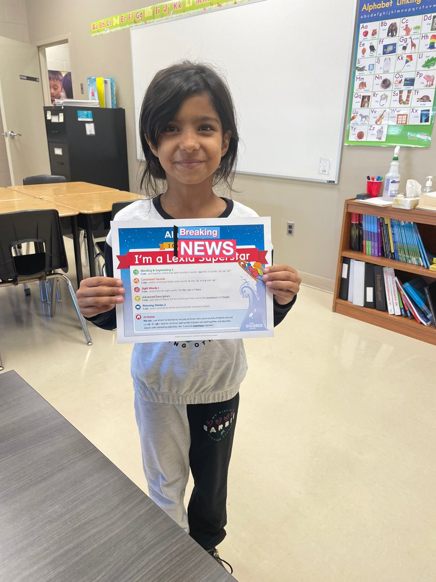 Congratulations to our Lexia Superstar! Way to Go! ⭐️ <a href="/BegleyBroncos1/">F.W. Begley School</a>