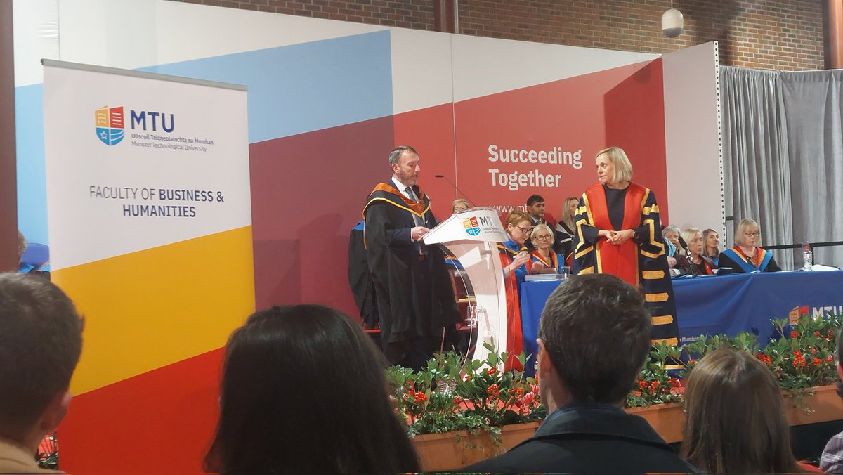 MTUBusAcademy's tweet photo. Head of the Dept. of Organisation & Professional Development, @dpccork75, calling the @MTU_ie graduates of the Certificate in Supervisory Management.
Congrats all @LillyPad
๐จโ๐๐
#FBHSPawards22 #Succeedingtogether
#CustomisedLearning https://t.co/RSN1r2shCw