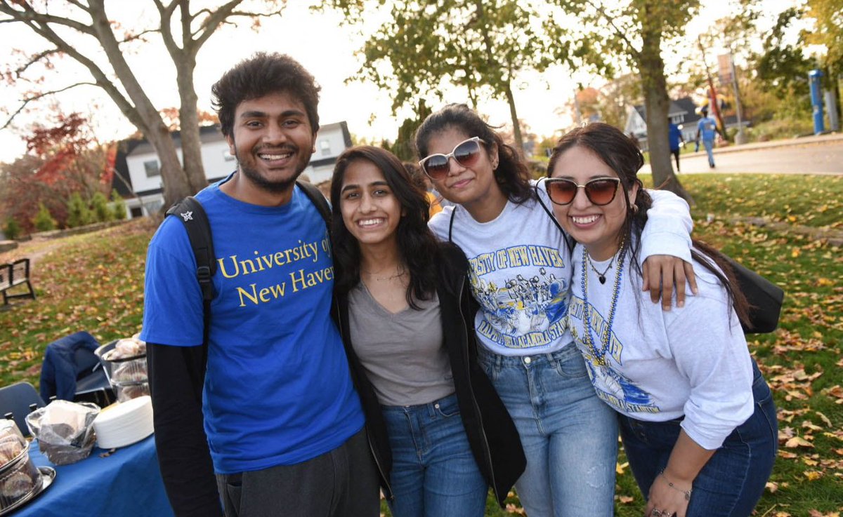 UNewHaven's tweet photo. We hope everyone had a great time at Homecoming: #TheBlueout! It was wonderful to see so many members of #ChargerNation at #UNewHaven this weekend. https://t.co/txBaHz5arg