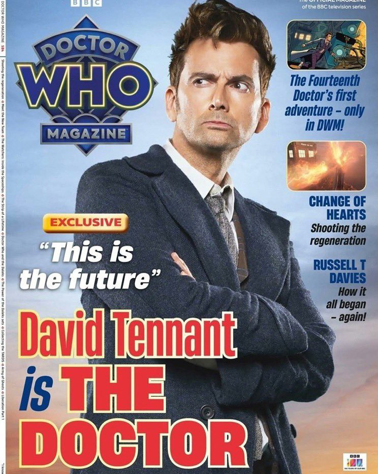 david tennant is the doctor
2005 / 2022