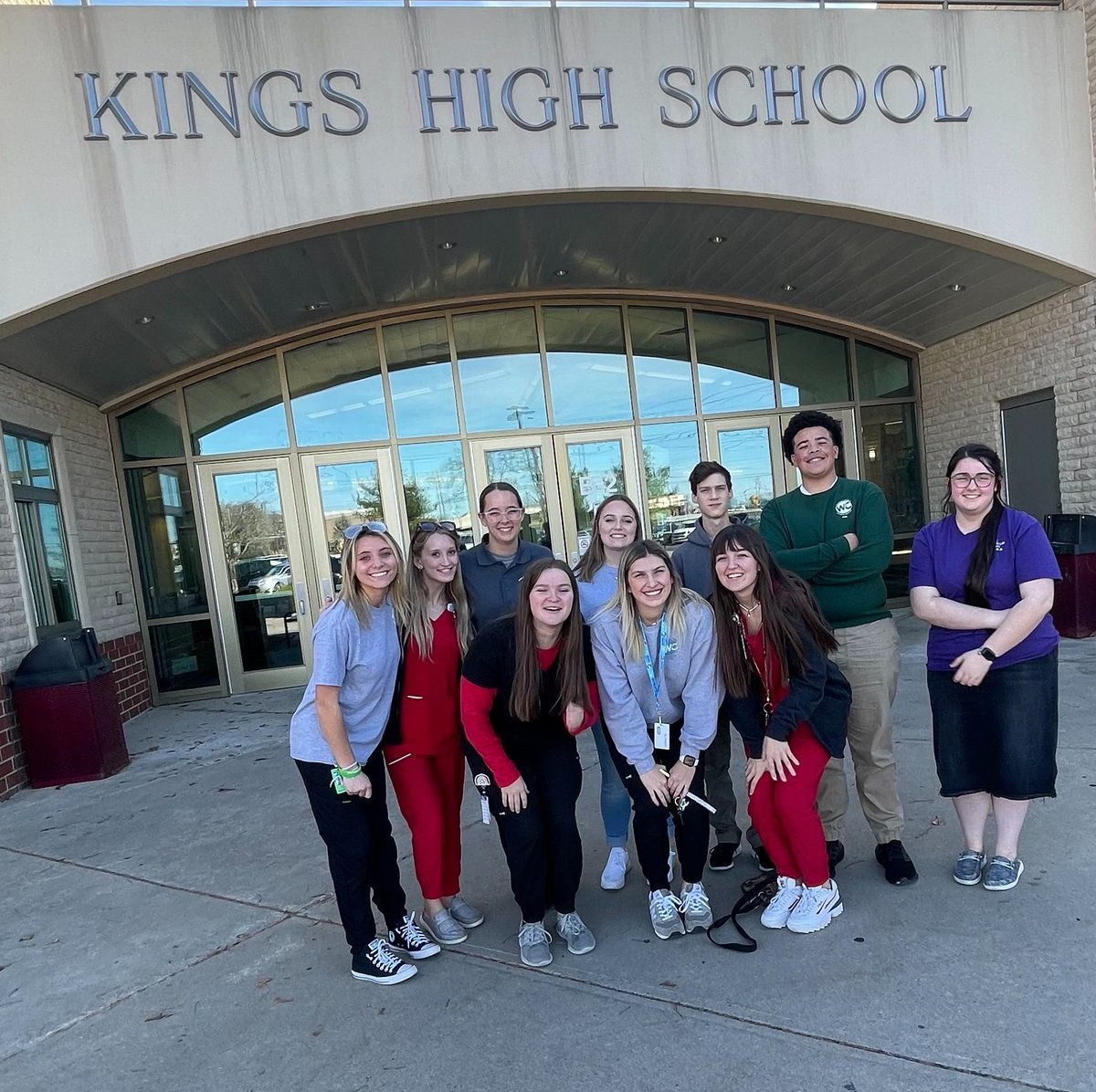 Thank you <a href="/WarrenCoCareer/">WCCC (Warren County Career Center)</a> students for sharing about the great opportunities for Kings students. Sophomore Explore day is Friday, November 18th (AM). @Kings_HS