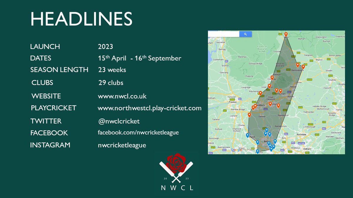 Massive congratulations to all involved, such a wonderful initiative keeping two of the best leagues around by merging together. Some lovely venues for cricket with some even more beautiful scenic drives. 👏
