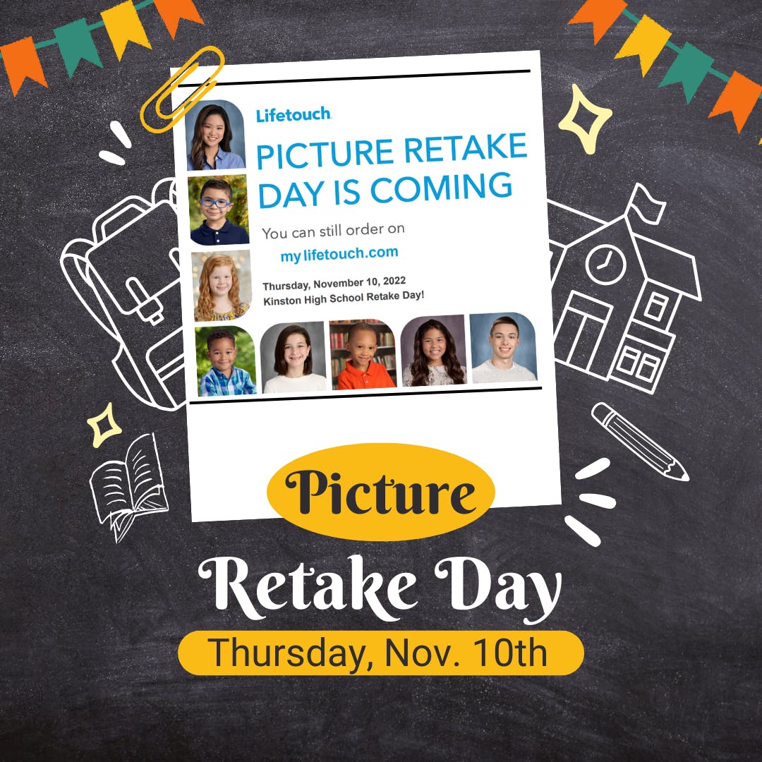 TheVikingPress's tweet photo. Less than 2 days until Picture Retake Day. Students and staff who did not take a picture on September 8th will need to take a picture on Thursday. Get excited!  📸 https://t.co/UIxnFPKjaP