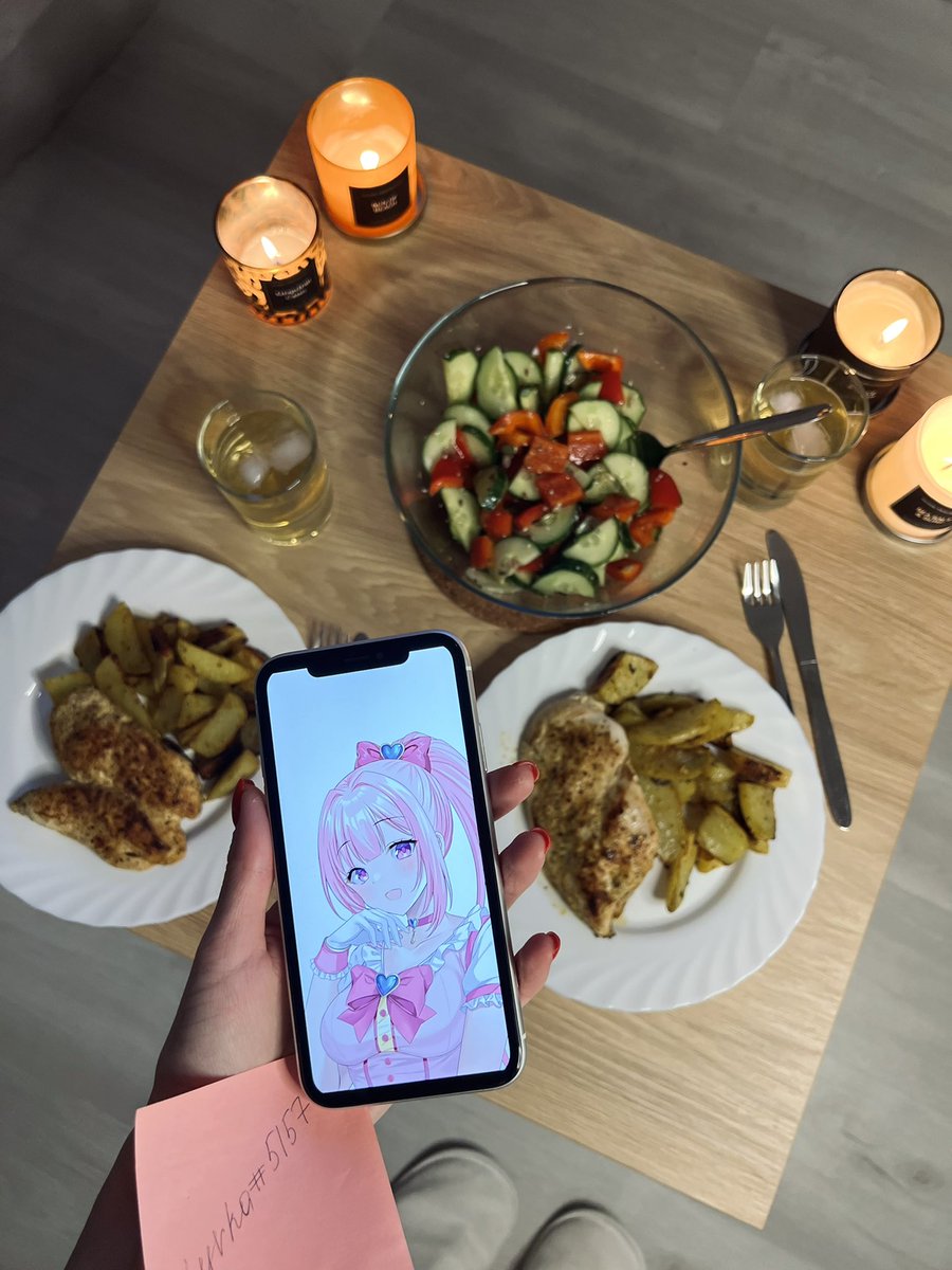 Sorry, she didn't get the portions😂 

Bon appetite! 🤍#HOSHIBOSHI

<a href="/Laby__cubes/">Laby</a> <a href="/maryyyless/">Marin ˚˖𓍢ִ🍓. ܁</a> <a href="/SouBoladoGamer/">SouBolado</a> <a href="/donuteboy/">0xDonutboy.eth</a>