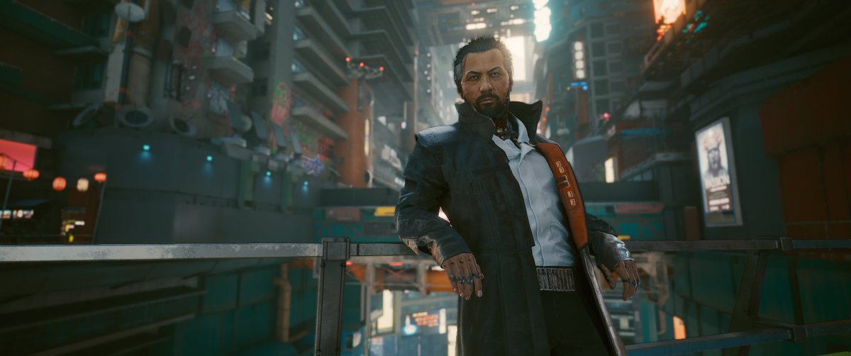 mjmartinez42's tweet photo. Cyberpunk is truly gorgeous. I wish I would have taken more screens during my playthrough. #Cyberpunk2077 #PhotoMode @CDPROJEKTRED @CyberpunkGame https://t.co/XzNbOWsqIR
