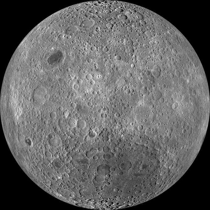 The side of the moon you never saw with your own eyes
Credit: NASA