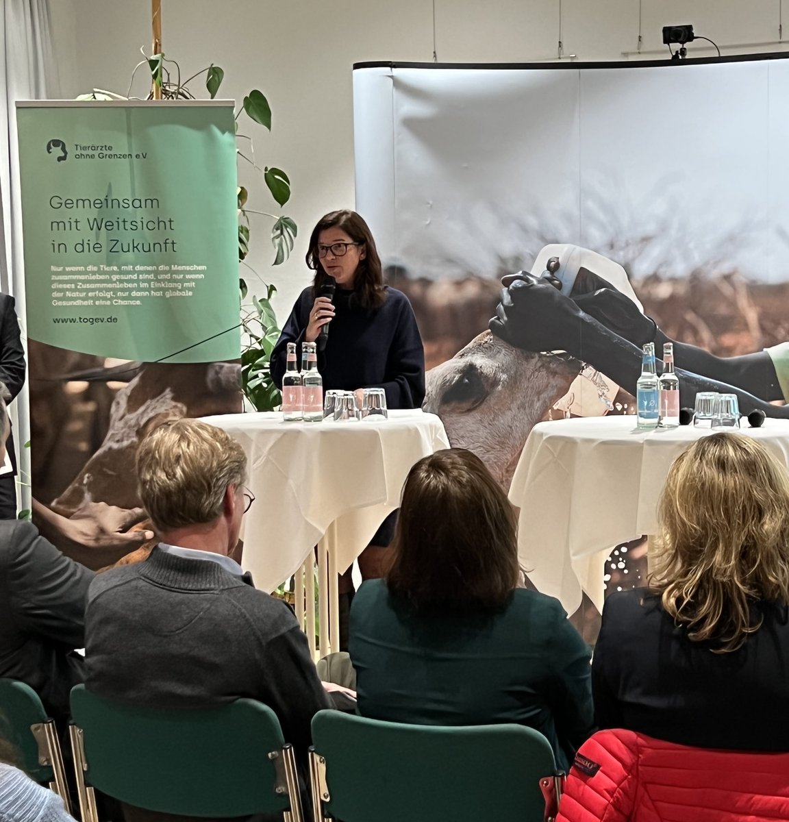 Immer öfter wirkt Antibiotika nicht mehr - 2019 starben weltweit über 1,2 Mio. Menschen daran. Wir müssen den Einsatz von Antibiotika verringern, in der Human- und in der Tiermedizin. Über diesen #OneHealth Ansatz habe ich gestern beim @togev gesprochen.