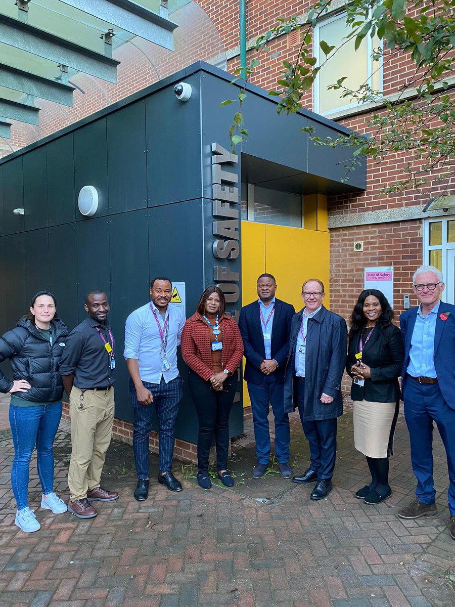 Today @normanlamb and @CEO_DavidB visited the Health Based Place of Safety @MaudsleyNHS We are extremely proud to be using the digital s136 forms to improve the experience for our service users and the digital opportunities won’t end there @Thalamos_ @PeaceAjiboye @BKomieter