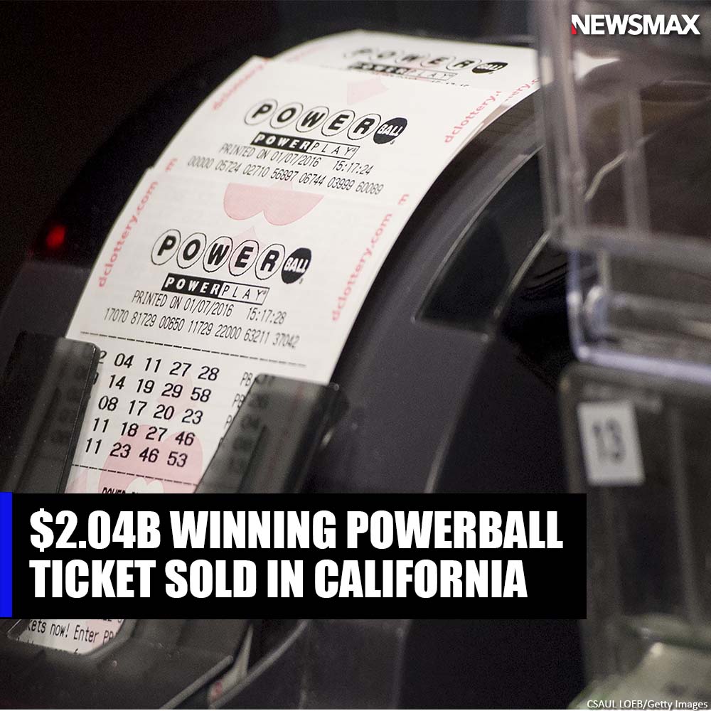 Someone who bought a Powerball ticket in California has won a record 2(02)