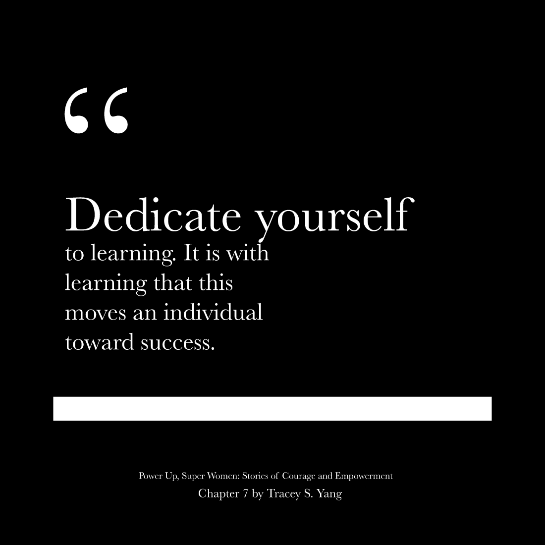 traceysyang's tweet photo. Power Up, Super Women: Stories of
Courage and Empowerment
.
Chapter 7 written by Tracey S. Yang
.
#traceysyang #powerupsuperwomen #author
#publishedauthor #writer #empower #empowerment
#womensupportingwomen #womenempowerment
#motivation #motivationalbook https://t.co/lATPjDvUMF