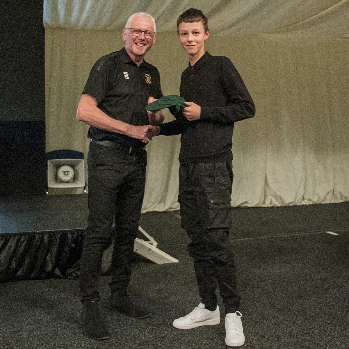 NCB_Cricket's tweet photo. Under 14 Performance Caps:-

Robbie Bowman for 
107 vs Cleveland U14s on 23.08.22 
and
156 vs Yorkshire U15s on 30.08.22.

Charlie Harmison for 
5/25 vs Lancashire U14s on 25.07.22. https://t.co/8adBw4uskr