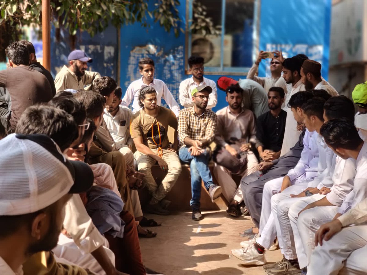 PSFDisttSouth's tweet photo. 08-11-2022

President PSF South @shehbaz_malick Visited Ayaz Sammo Nursing College Lyari and Dow Medical College Along with SVP @salmanpanja9 meet with Student of Nursing College, 
Discussed their issues and assured them PSF is Standing with the Student on their Right Issues. https://t.co/PpyDlCcLY4