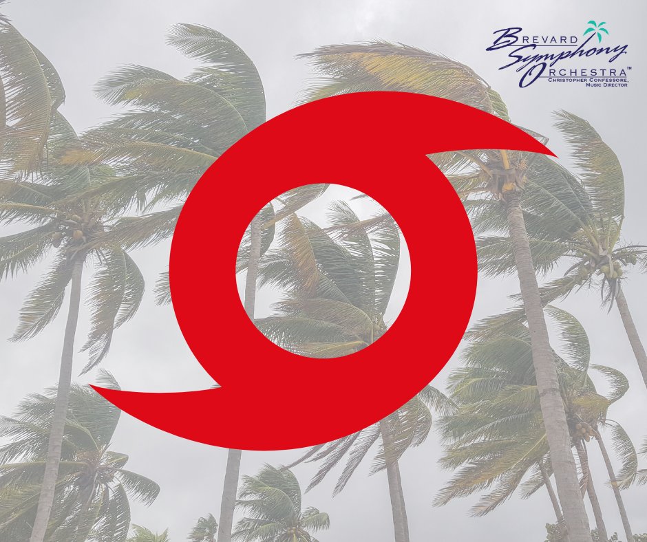 The <a href="/KingCenterPA/">King Center</a> along with the #BrevardSymphonyOrchestra, are closely monitoring the potentially severe weather in the area. All ticket holders for the Saturday, Nov. 12 concert will be notified as soon as possible if it is postponed. Stay tuned for updates and stay safe!