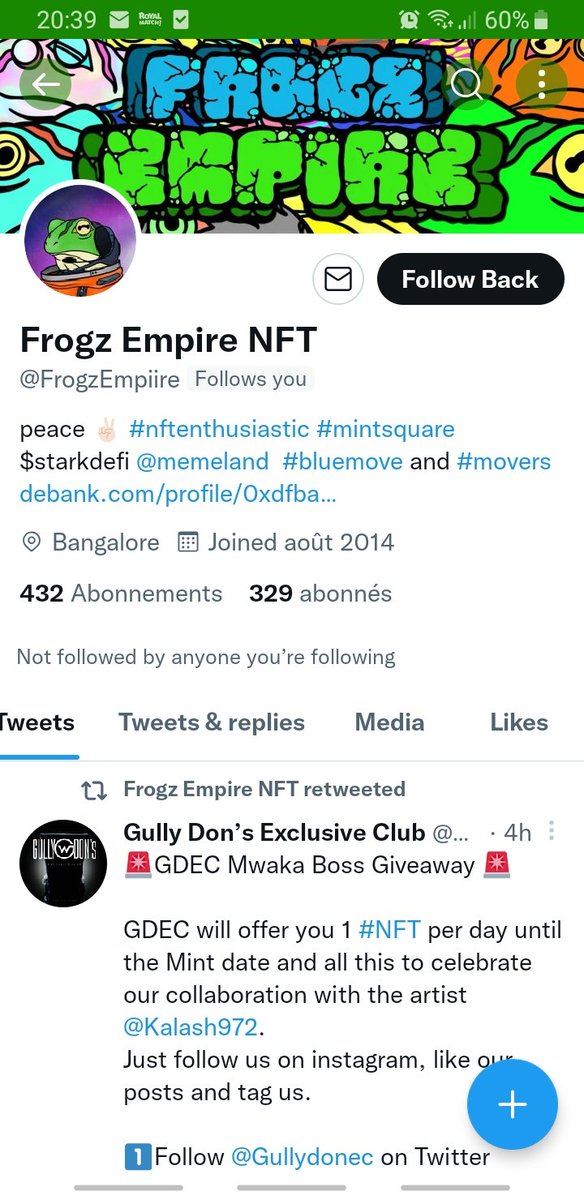 Another copy cat 😡😡😡

Please report fam 🐸

#NFTCommunity #scammer