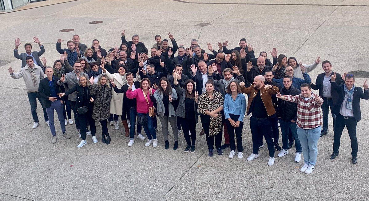 Fin d’un séminaire managers riche en partages avec de l’énergie et de l’engagement 🤩 #TeamChampions