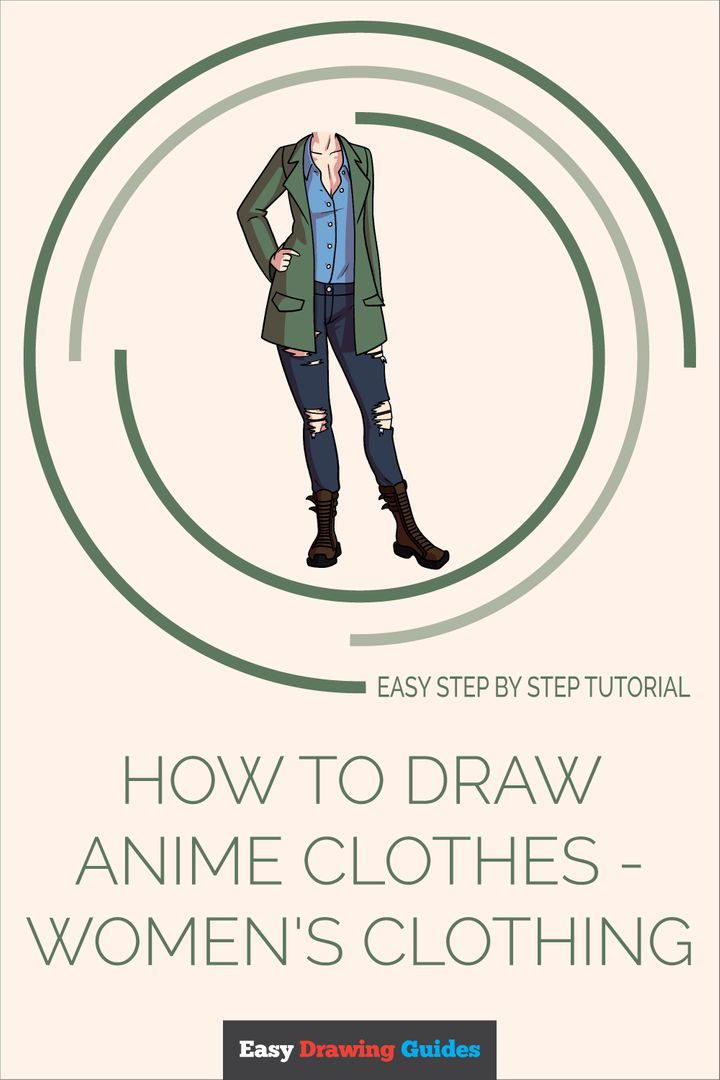 Easy Drawing Guides on Twitter Learn How to Draw Anime Clothes  Womens  Clothing Easy StepbyStep Drawing Tutorial for Kids and Beginners Anime  Clothes  Womens Clothing drawingtutorial easydrawing See the full