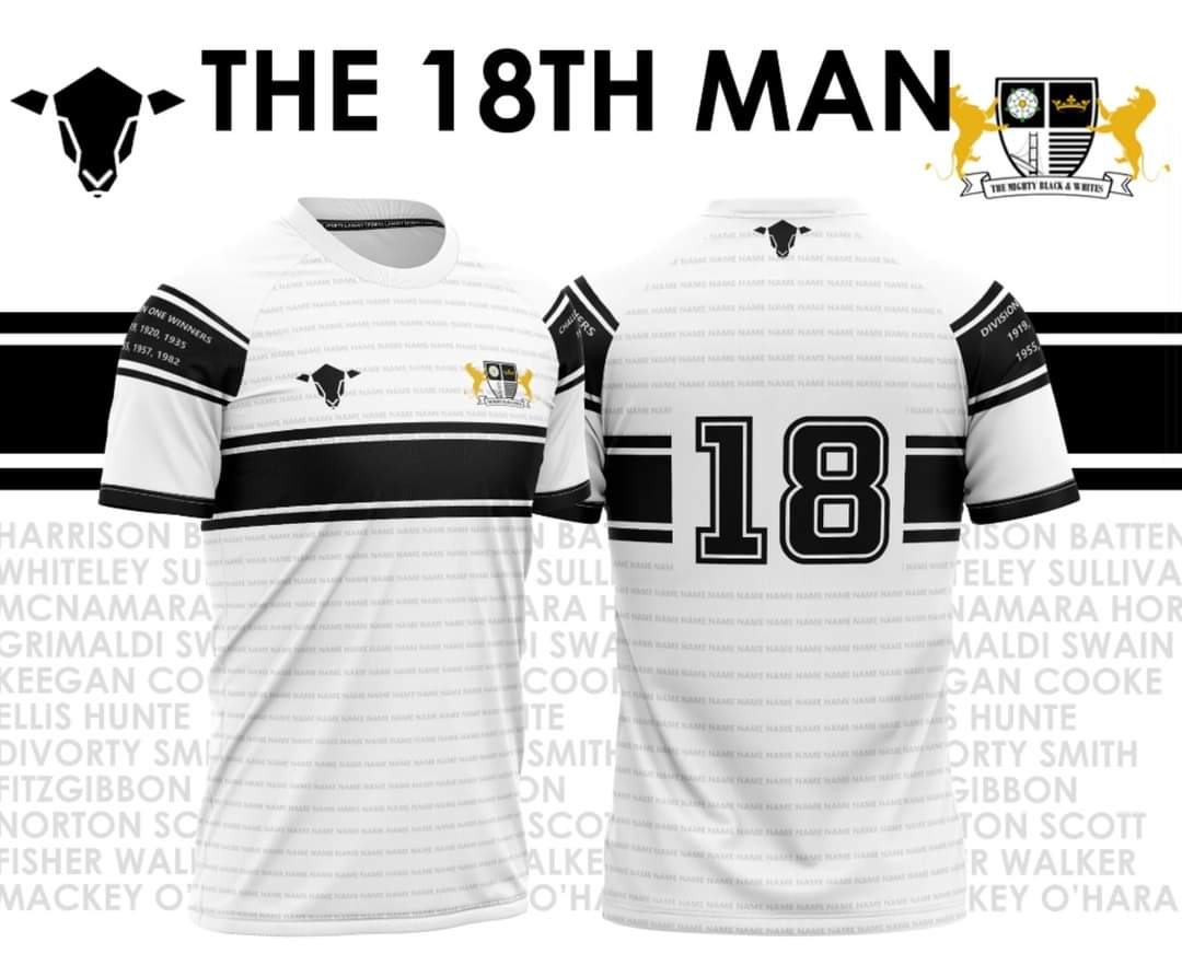 TMBAW1865's tweet photo. We have made the #1 even more special on our #The18thMan shirt in honour of a legend @StevePrescott1
You can add your name to our brand new 2023 shirt! Check our Facebook page or visit https://t.co/6NReasUxr1 or click here: https://t.co/UZjzqiaGkX
#1Precky #TMBAW #COYH https://t.co/ecEHdnd0E9