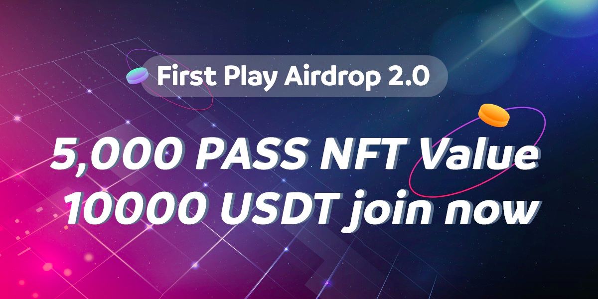 AirdropStario's tweet photo. 💧 FirstPlay Airdrop 💧

🏆 Task: ➕ 1 Pass NFT (~$2) for 5000 random participants

👨‍👩‍👧 Referral: ➕ 1 Pass Plus NFT (~$20) for top 300 referrers

🔛 Airdrop Link &amp; Information: https://t.co/Mszl2IIYzw

#cryptocurrency #Airdrop #BSC #Bitcoin #USDT #FirstPlay #NFT #Airdropstario https://t.co/a5qNzzybrq