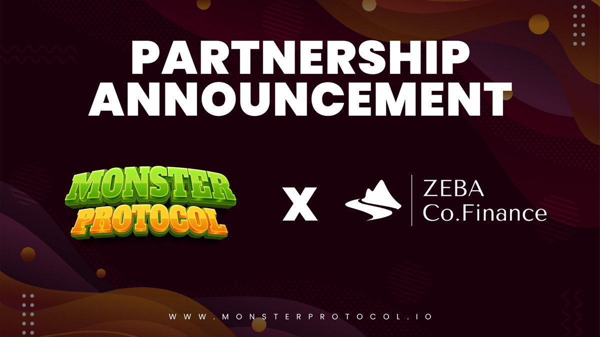 We are happy to announce our strategic partnership with @zebacofinance ! 🤝 Zebaco Finance is an Incubation initiative to provide investment.fundraising and marketing advise to new blockchain startups for supporting the decentralization.