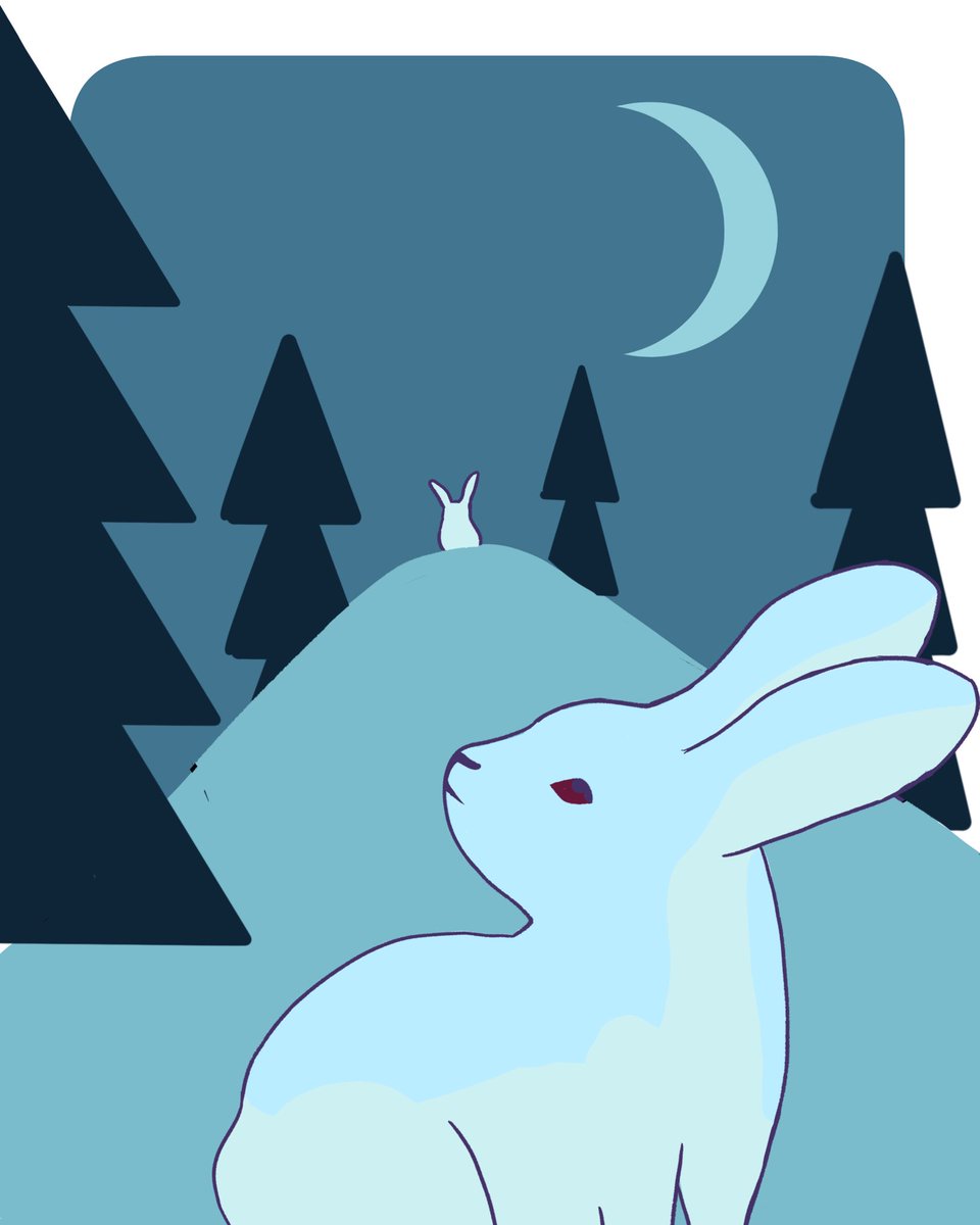 Here’s a sneak peek of my yule/christmas card plus my derpy colour palette.
#alicecheethamart #meowkitty17art #greetingscard #workinginprogress #christmascard #hare #winterscene #winterart #DigitalArtist