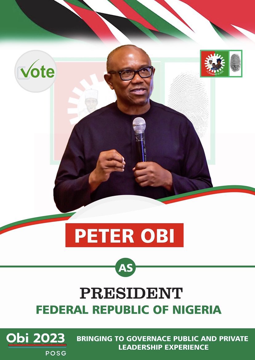 Indispensable45's tweet photo. The people Nigerians are contesting against through Peter Obi have the soul of the devil!!...We must never lose sight of this. 
Let's push our Campaigns to the rural areas. Tell them truth that is obvious. Peter Obi is Nigeria's next President!

Peter Gregory Obi Bola Tinubu Dipo https://t.co/L24i08bT8a