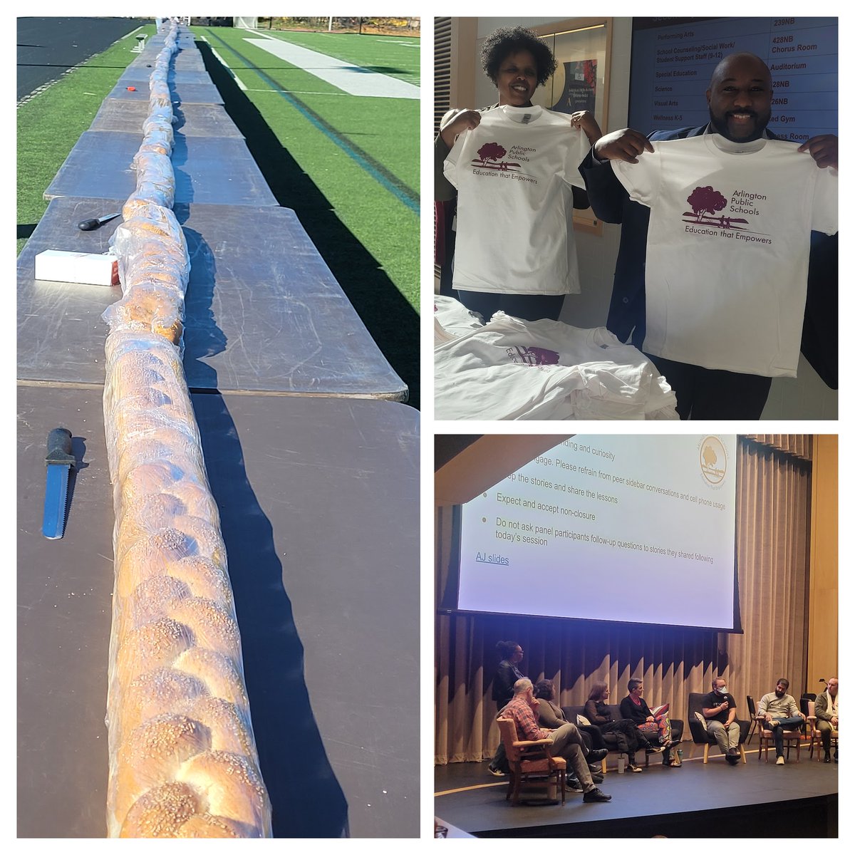 Liz Homan (@lizhoman) on Twitter photo Faculty panel, new t-shirts, booster clinics, breakout sessions, and a 200-foot sub from <a href="/dagostinosfoods/">D'Agostino's Food Store</a> to benefit <a href="/FoodLinkMA/">Food Link MA</a> to round out a wonderful day of learning for APS faculty and staff. <a href="/ArlingtonMAPS/">Arlington Public Schools, MA</a> Faculty panel, new t-shirts, booster clinics, breakout sessions, and a 200-foot sub from <a href="/dagostinosfoods/">D'Agostino's Food Store</a> to benefit <a href="/FoodLinkMA/">Food Link MA</a> to round out a wonderful day of learning for APS faculty and staff. <a href="/ArlingtonMAPS/">Arlington Public Schools, MA</a>