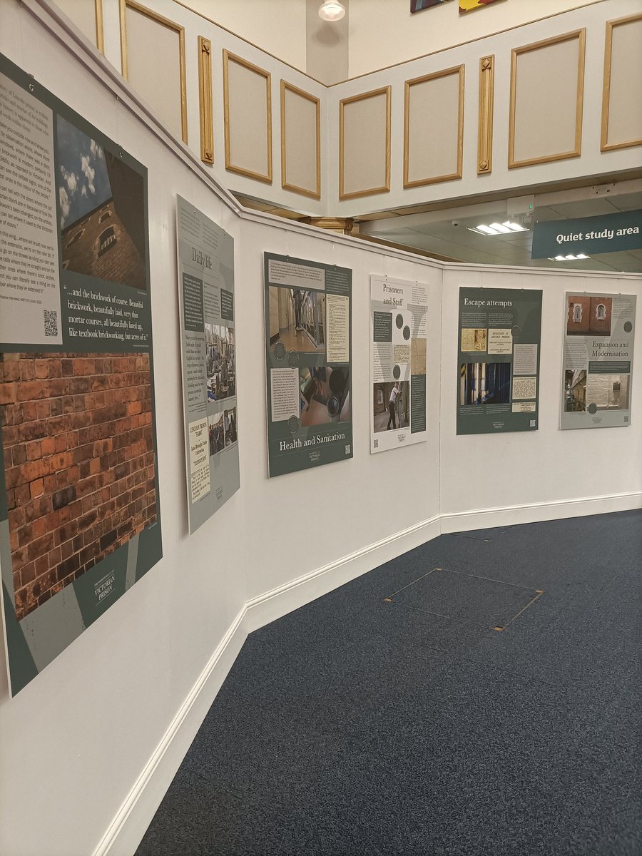 HMPrisonLincoln's tweet photo. Throughout November you can attend an exhibition at Lincoln central library based on the 150th commemoration of @hmplincoln being open. Thankyou to @drdommoran &amp; the research team from Birmingham &amp; Bath Universities for arranging this special exhibition for us to share with you https://t.co/8kiQyCLSkL