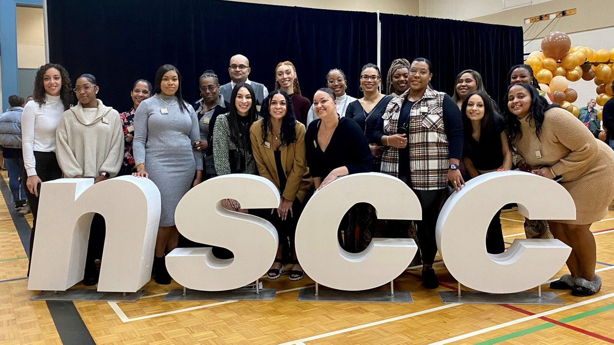 NSCCNews's tweet photo. Grads from the first Africentric Early Childhood Education program and their families and supporters celebrated their success today at @NSCCAkerley Campus. This cohort provides an entirely Africentric learning environment, a first in Atlantic Canada. Congrats grads! #NSCCGrad https://t.co/8CDxp0qhCk