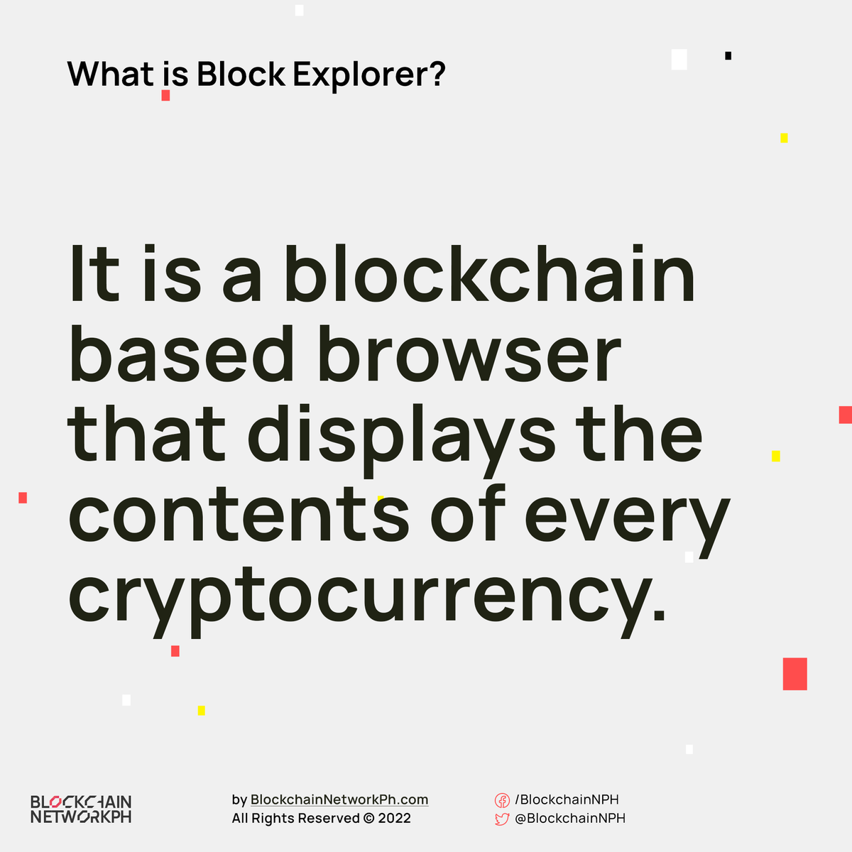 Connectweb3ph's tweet image. What is #blockexplorer?🤔

It has real-time statistics charts of mining pools pending transactions network hash rates rich lists block validators orphan blocks &amp;amp; hard forks.

#BNP #CryptoJargon

Find out how we can help you grow your network. Contact us!
🌐blockchainnetworkph.com