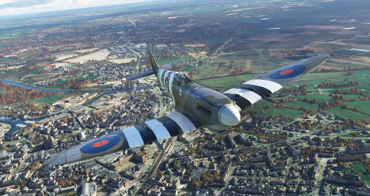 Dreamsofwings1's tweet photo. Flypast over #Carantan

#spitfire #101stairborne #bandofbrothers #lestweforget #wwiihistory #warbirds #flightsimulator #taildragger #aviation #pilot #avgeeks https://t.co/Kph0NA9D7a