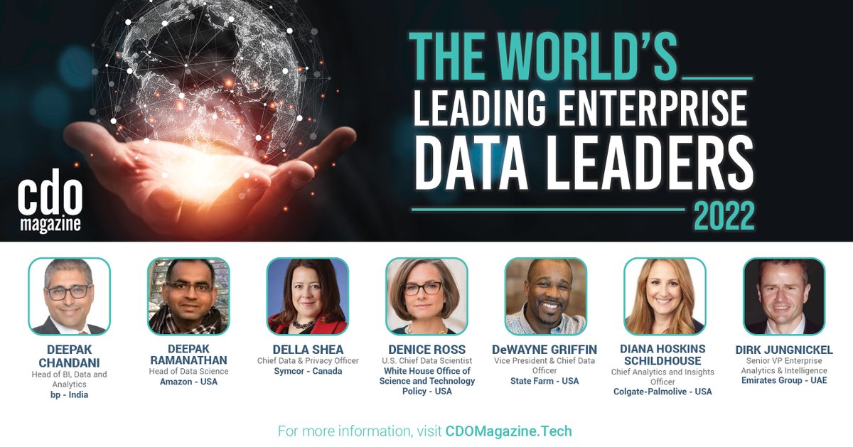 CDO Magazine on Twitter "CDO Magazine congratulates these data leaders