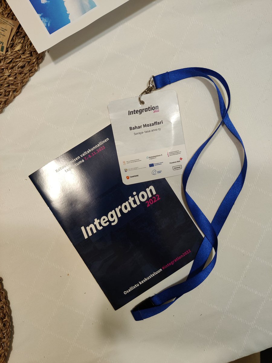 MozaffariBahar's tweet photo. Integration 2022 eli kotoutumisen toimijoiden suurtapahtuma on takana!
Lämmin kiitos tapahtumajärjestäjille ja vierailijoille!
#sage #soraya_tasa_arvo_ry #integration2022 #kestäväkotoutuminen #vantaanosaamiskeskus #vantaa https://t.co/cmBdAnZe0F