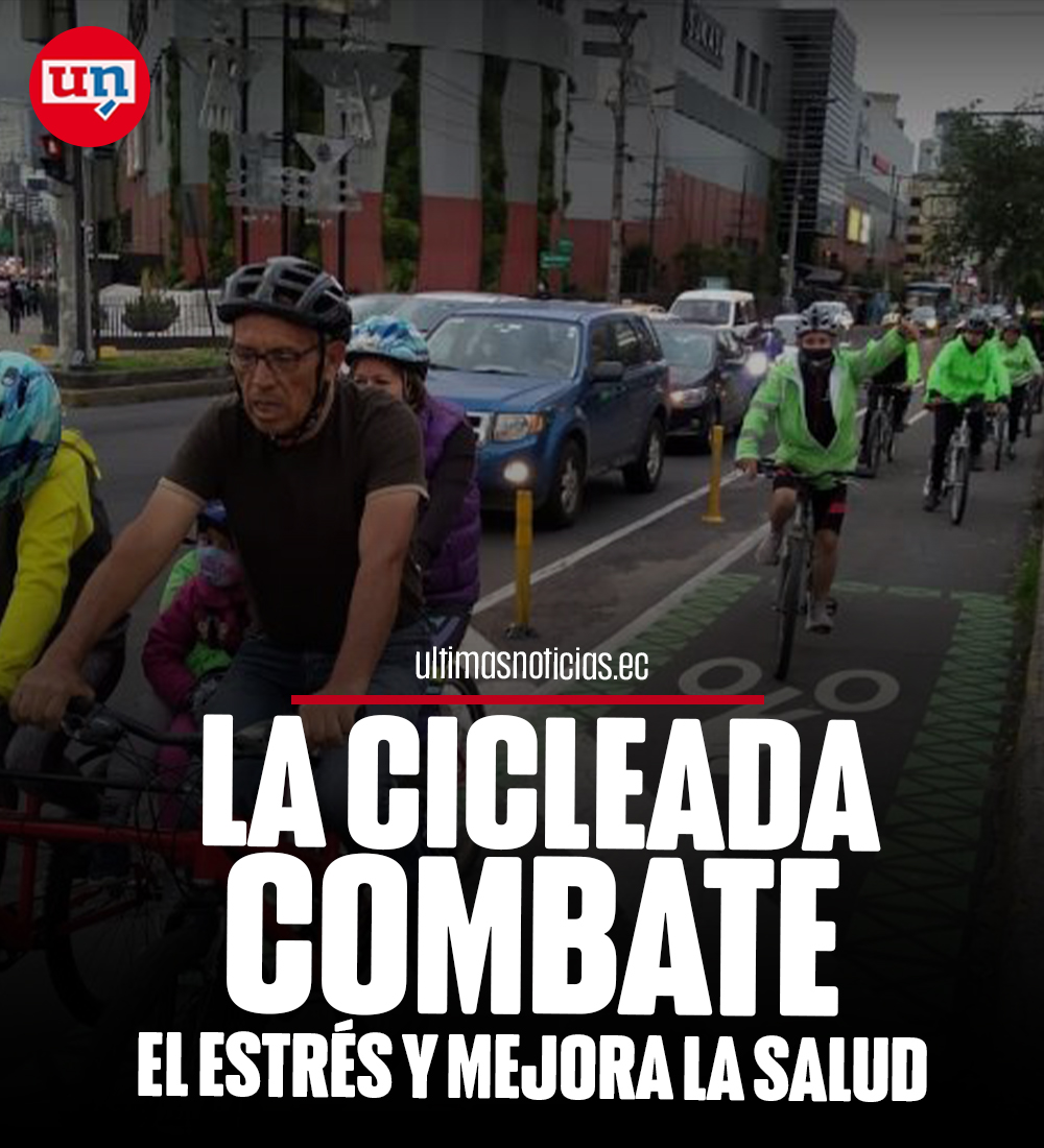 Niños, jóvenes y adultos se reúnen en #Quito para ciclear, pasar un momento agradable y mejorar su salud»