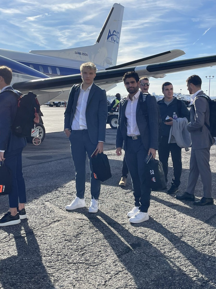 OhioStateMSOC's tweet photo. Next stop NJ ✈️

#GoBucks https://t.co/yHk3eoj1Qo