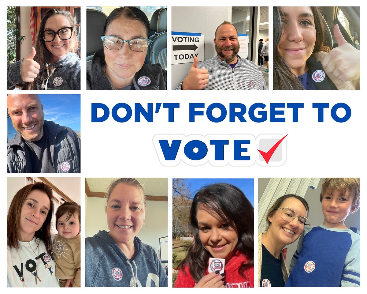 It's election day!! Many of our OIA team members have already voted! Polls are open until 7:30 PM this evening so make sure you make your voice heard and go #vote!