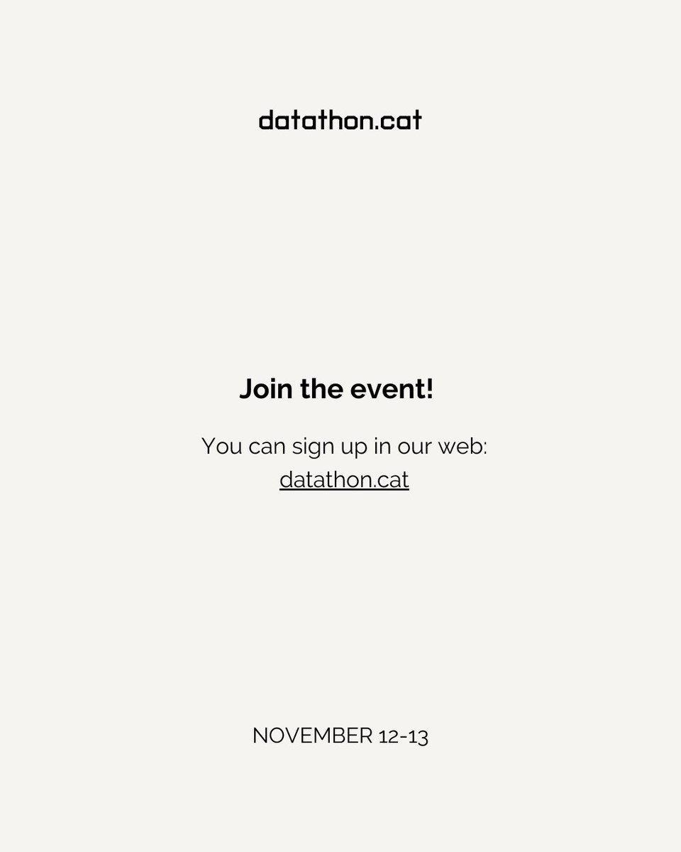 datastudents's tweet photo. Only 4 days left! #datathonFME https://t.co/MXturEKtog