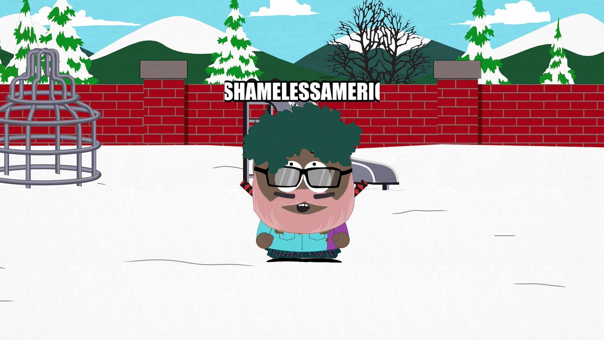 SouthGenerator's tweet photo. What are your thoughts on this picture? #SouthPark #Avatar #Generator #Back #Torso #Shoes #Underwear #HeadLine #Armlines #Main #Trim #Lines #Notint #Head #Tint #Eyes #Mouth #Front #ShamelessAmericaMeme https://t.co/4IdRRyFwPA